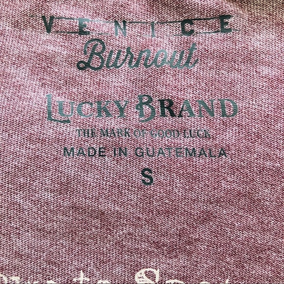 NWOT Lucky Brand t-shirt S - Picture 3 of 5